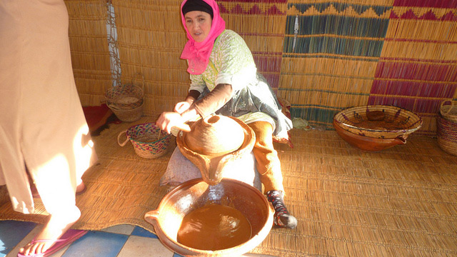 processing argan oil