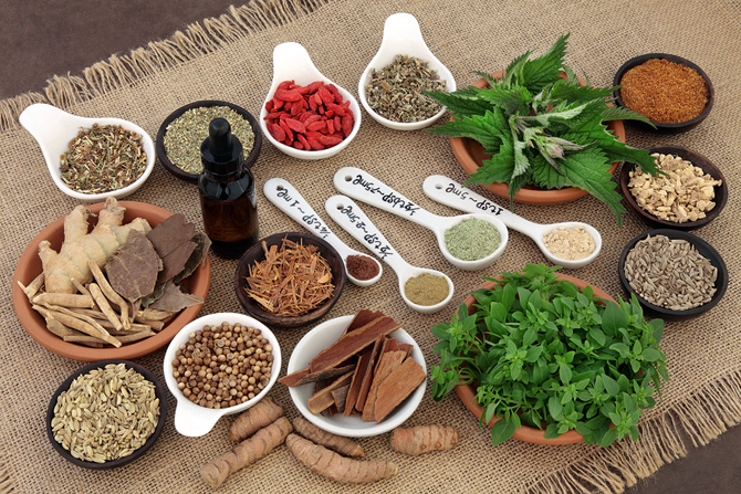 Healing herbs